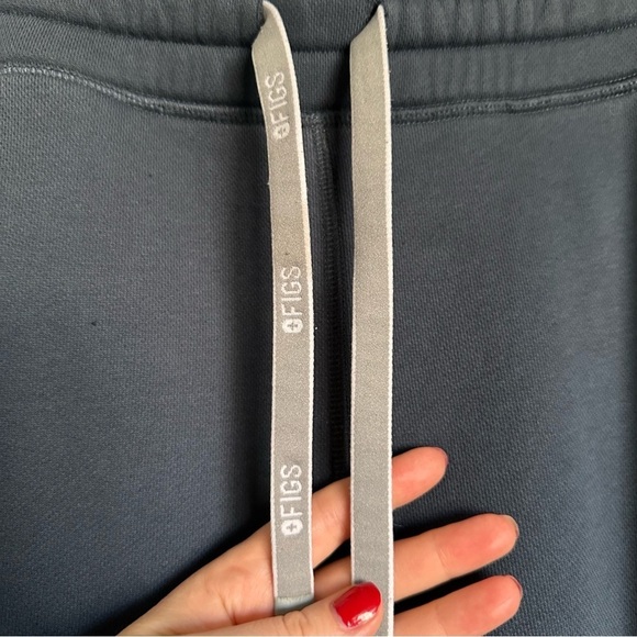 Figs Off-Shift Relaxed Jogger Sweatpant™ Blue Women’s Size L PO2848 - Picture 6 of 13